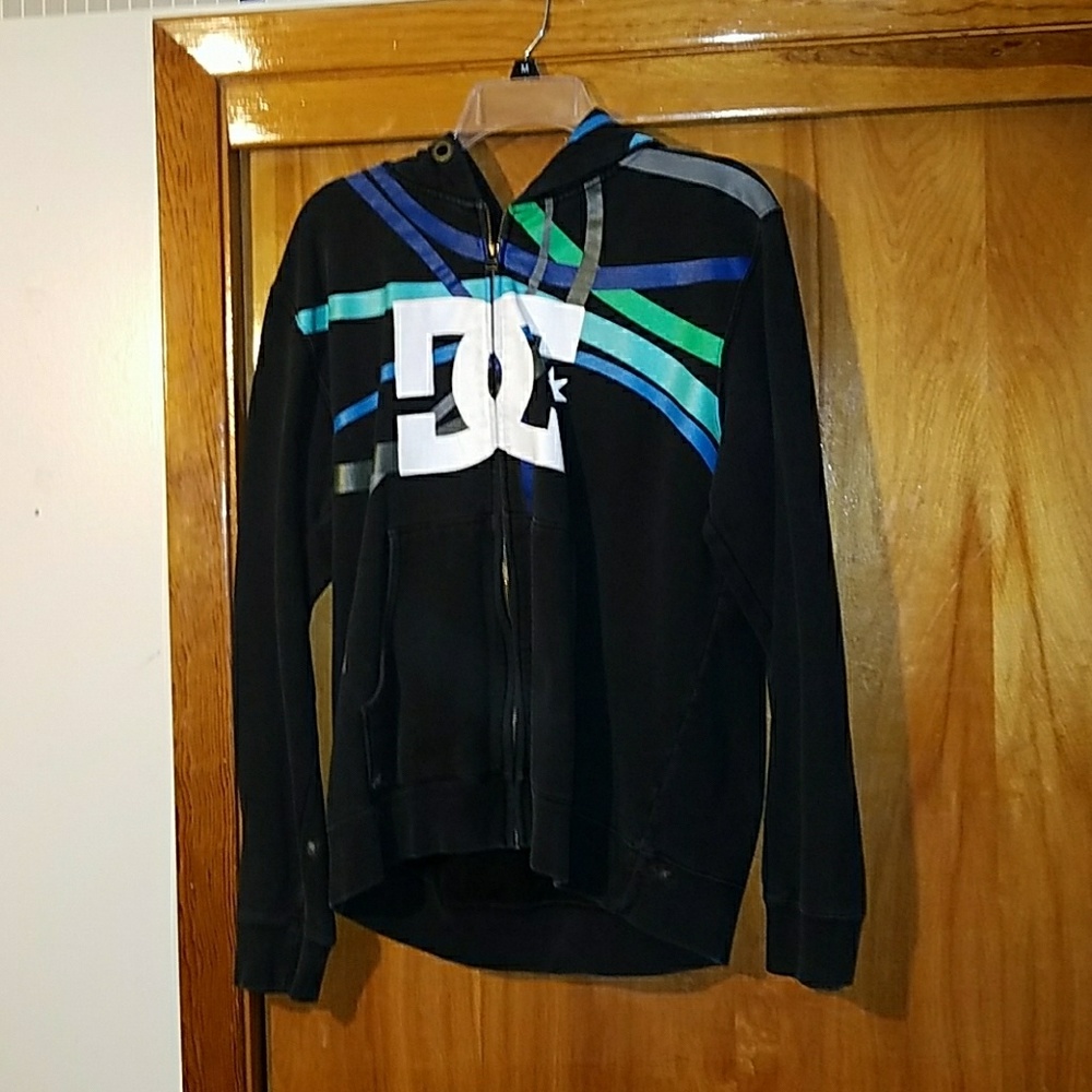 DC Mens Zip Up Hoodie